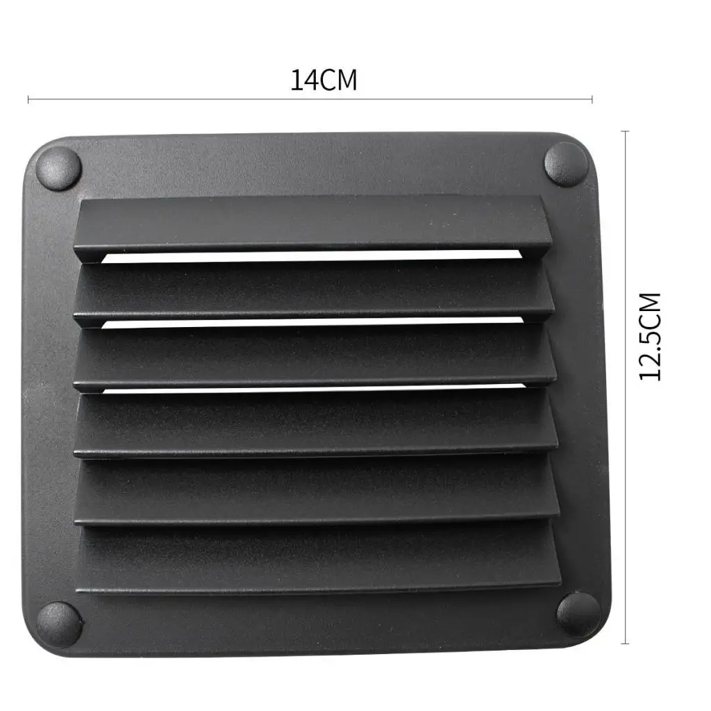  Boat Hose Intake Vent Louvered Vents Ventilation Cover for Marine Boats