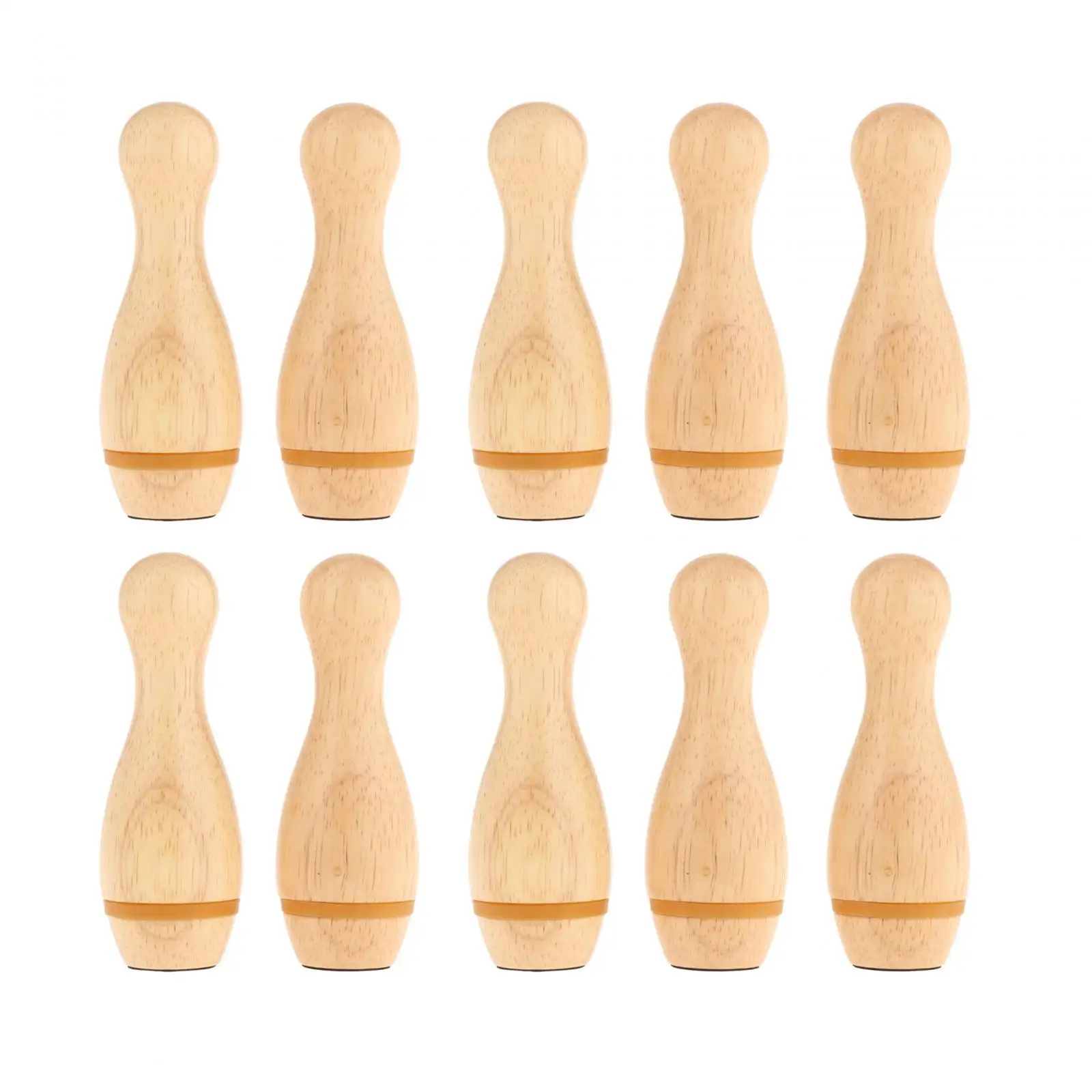 10Pcs Shuffleboard Bowling Pin Shuffleboard Games Indoor Outdoor Portable for Baby Toddlers Boys Girls Sport Party Games