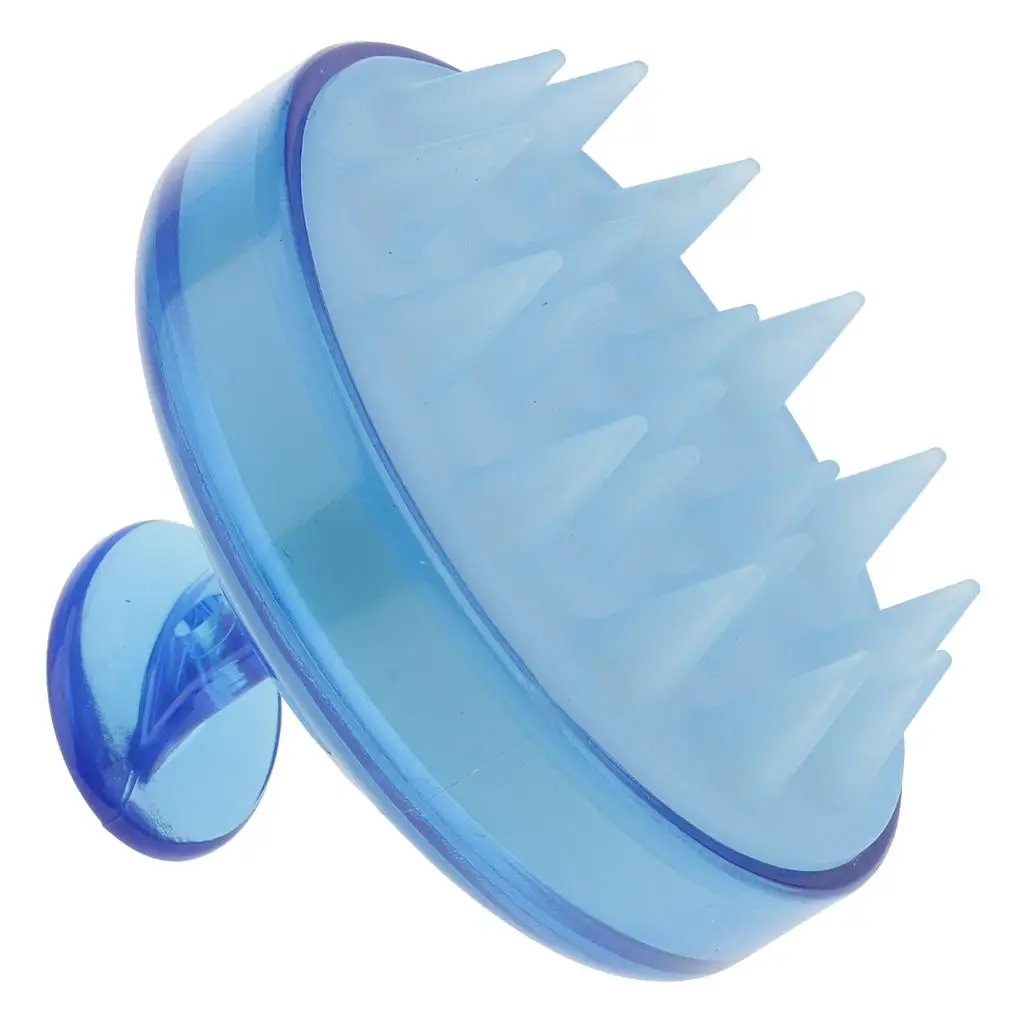 3x Silicone Shampoo  Hair Washing Massage Brush Exfoliating Comb