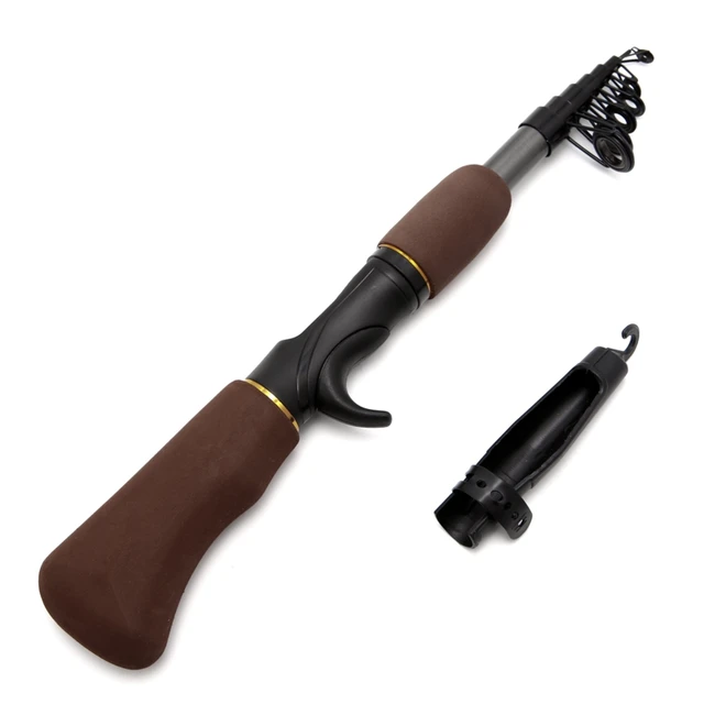 1.6M Fishing Rod Portable Carbon Fiber Telescope Fishing Rod