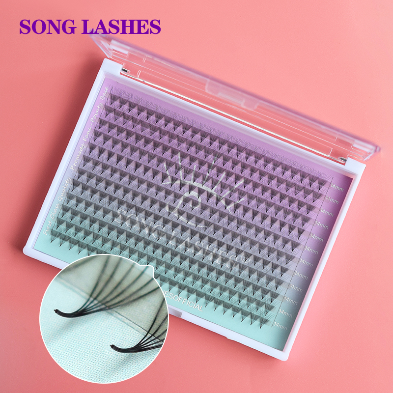 Best of SONG LASHES Premade Fasn Pointy Base 3D 4D 5D 6D 7D 8D Eyelash Extension 0.7 0.1 Thickness Premade Volume Fans Reviews & Tips