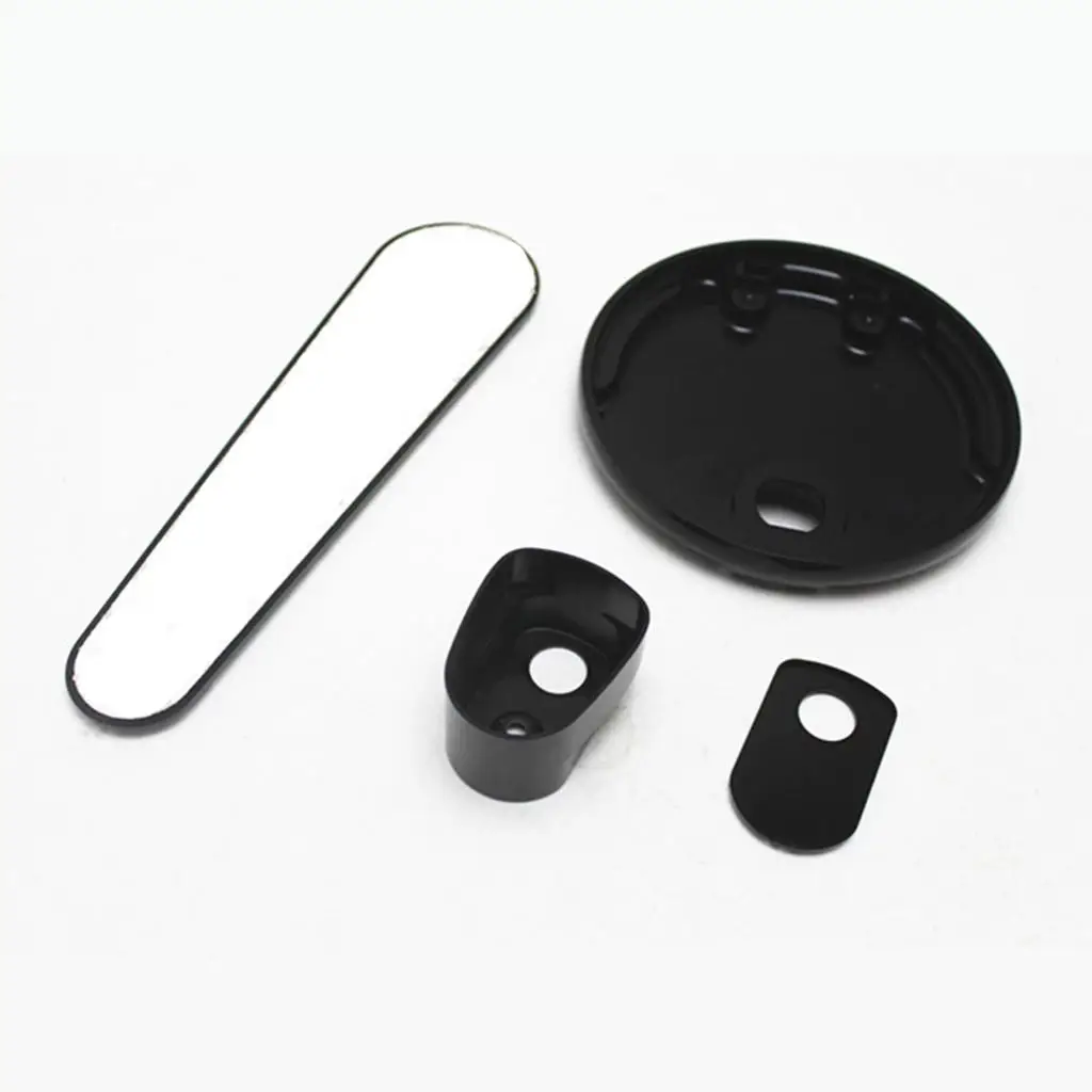 1 Set of 3 Pieces Aluminum  Covers for  Electra Glide 2008-2013 Black B