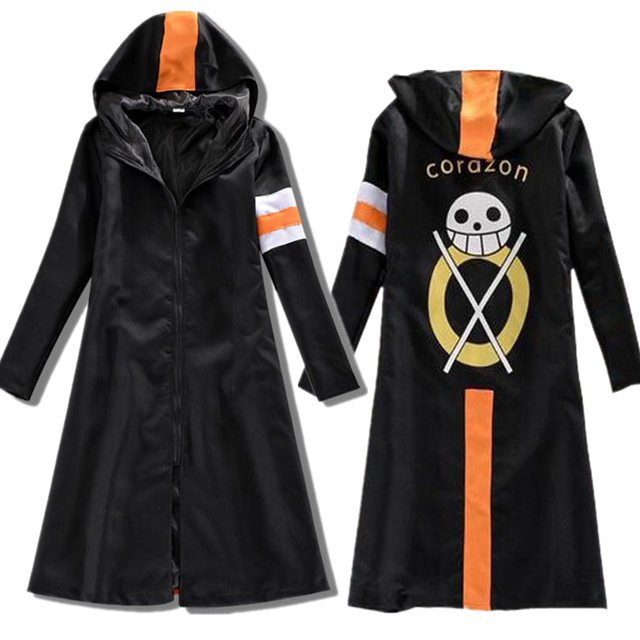 Hotsell One Piece Corizon Trafalgar Law Cosplay Cloak Inspired Jacket