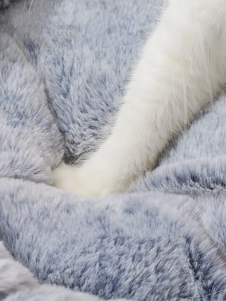 gato morno cama casa redonda gatos cama almofada de dormir almofada do animal de estimação filhote de cachorro ninho escudo para pequeno cão gato