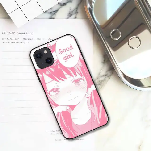 Menhera chan anime girl cute Phone Case Candy Color for iPhone 6 7 8 11 12  13 s mini pro X XS XR MAX Plus - AliExpress