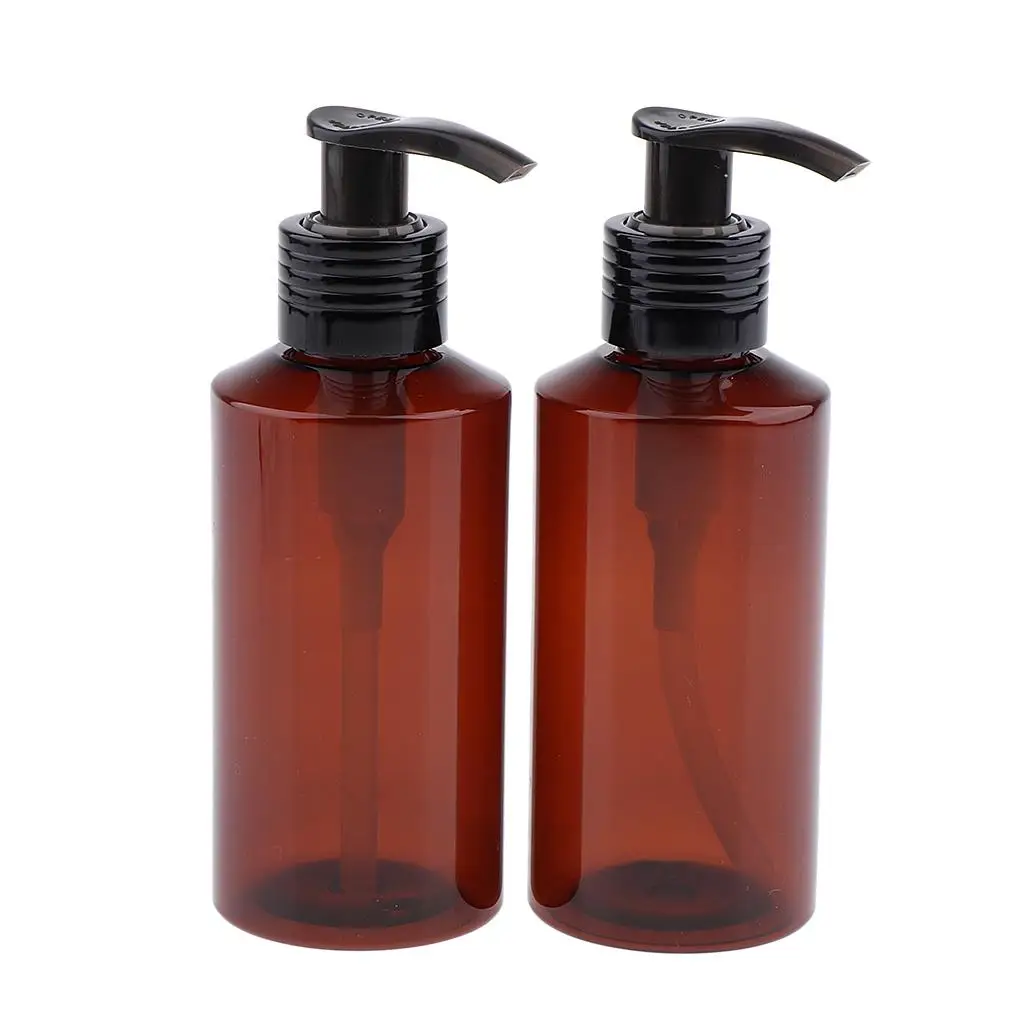 2x 150ml Empty Lotion  Bottle Comestic Soap Gel Containers