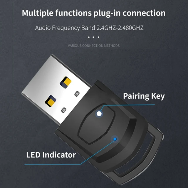 Olixar Wireless USB To 3.5mm Bluetooth Multi Pairing Dongle For Gaming  Headsets