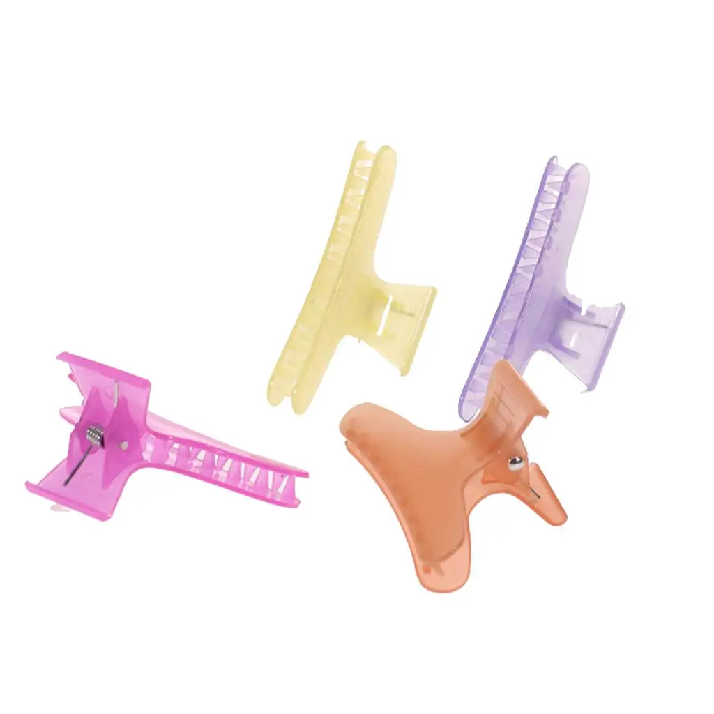 Women Mini  Clips 8cm Non- Party Hair Claws Styling Clamps