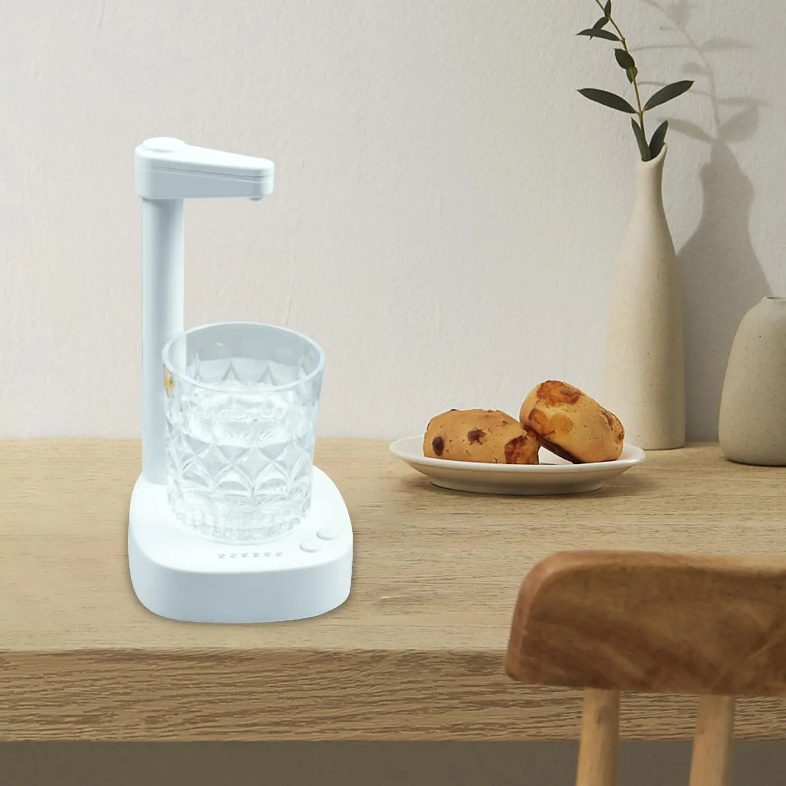 Desktop Water Bottle Dispenser Drinking Water Pump Portable Automatic Drinking Water Pump for Indoor Bedroom Desk Home Office