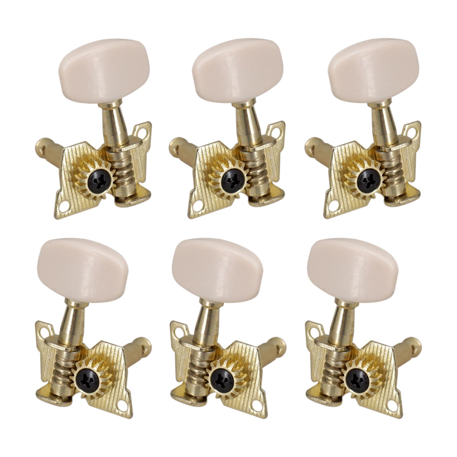 6x 3L3R Guitar Tuner Pegs Right Left Guitar Tuning Pegs for Electric Guitar Musical Instruments Replacement Parts