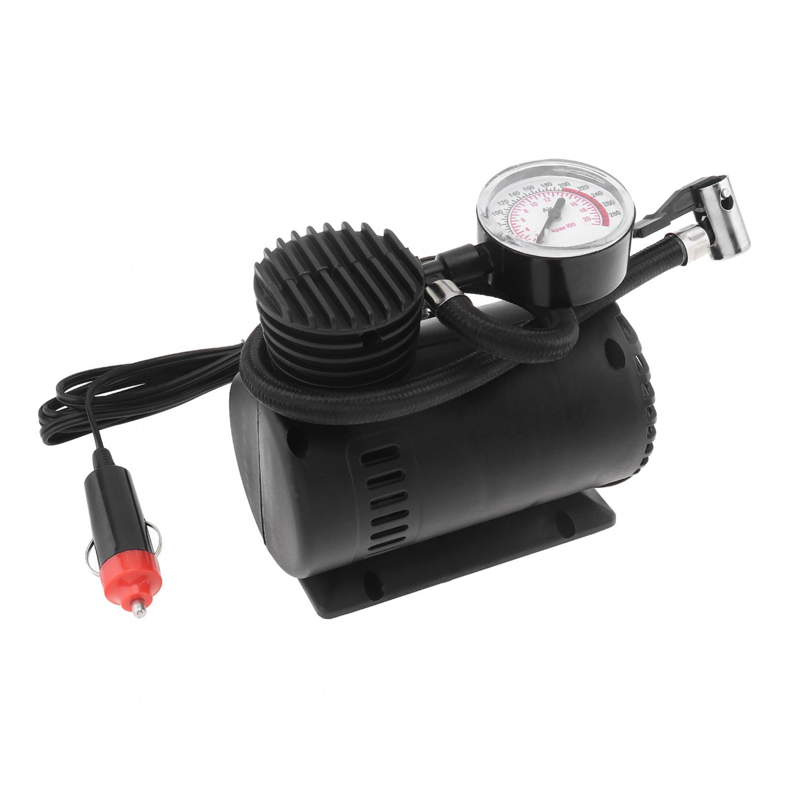 Title 7, Portable 12V 300PSI Electric Pump Air Compresso...