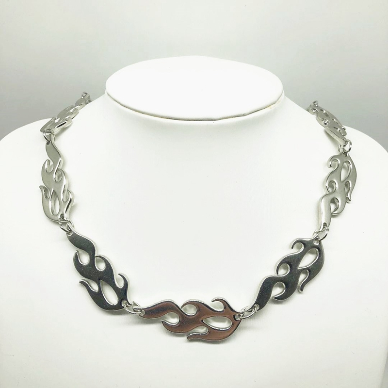 silver flame choker