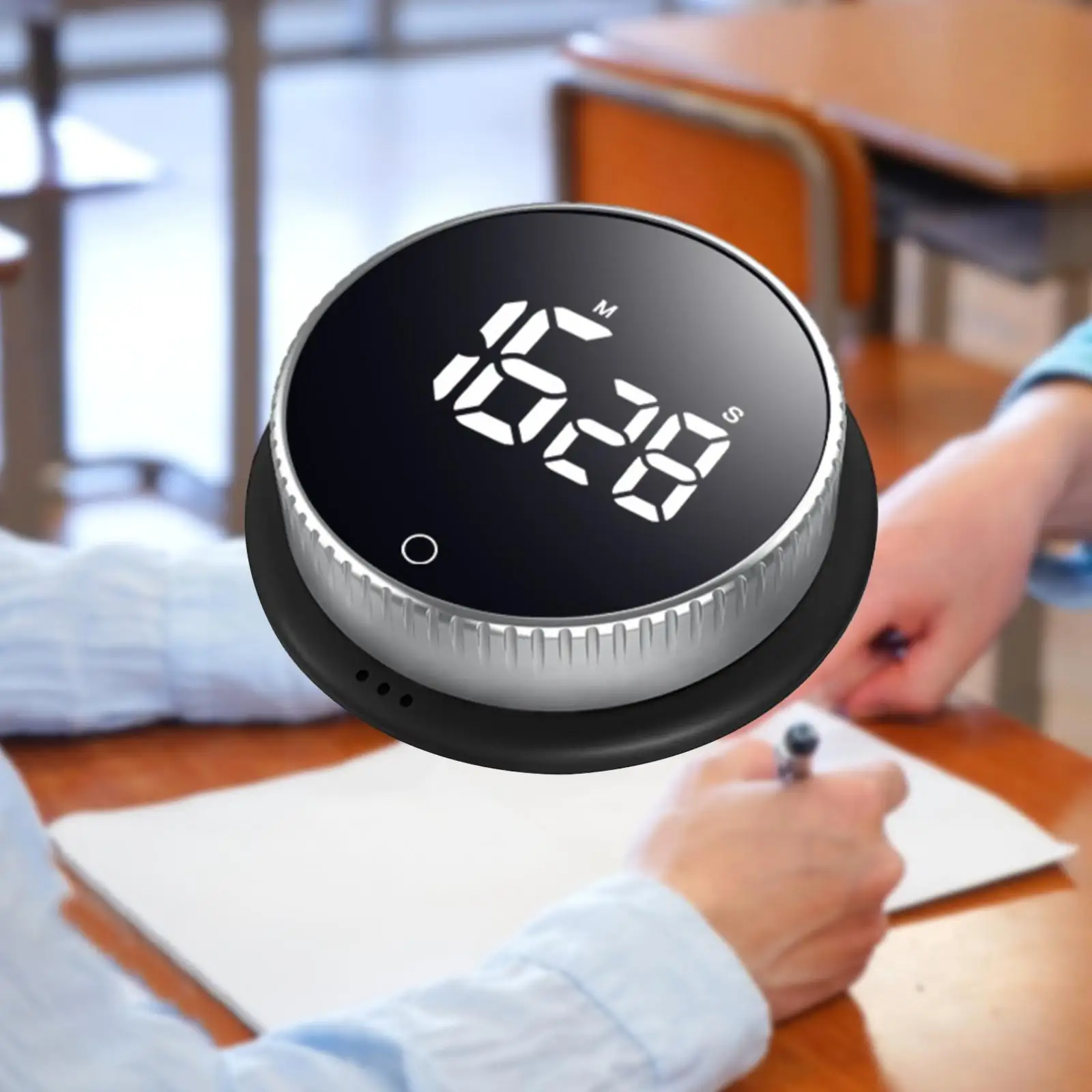 Digital Timer Clock Loud Alarm Desktop Table Clock for Bathroom Home Study