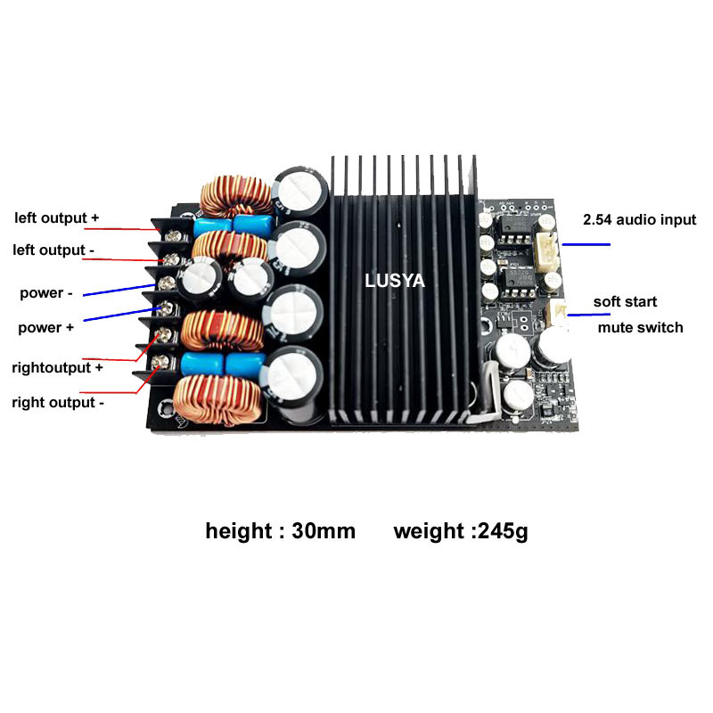 Lusya 2023 versão atualizada tpa3255 2.0 DC19-40V