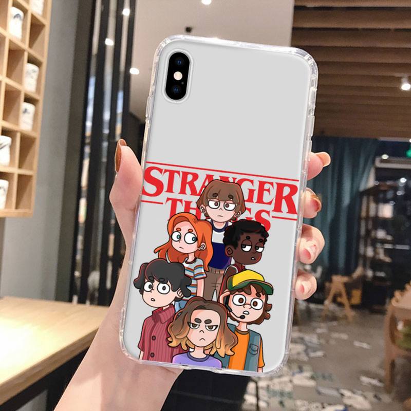 Stranger Things 4 TV series Phone Case Transparent for Huawei honor P mate Y 20 30 40 10 8 5 6 7 9 i x c pro lite prime smart