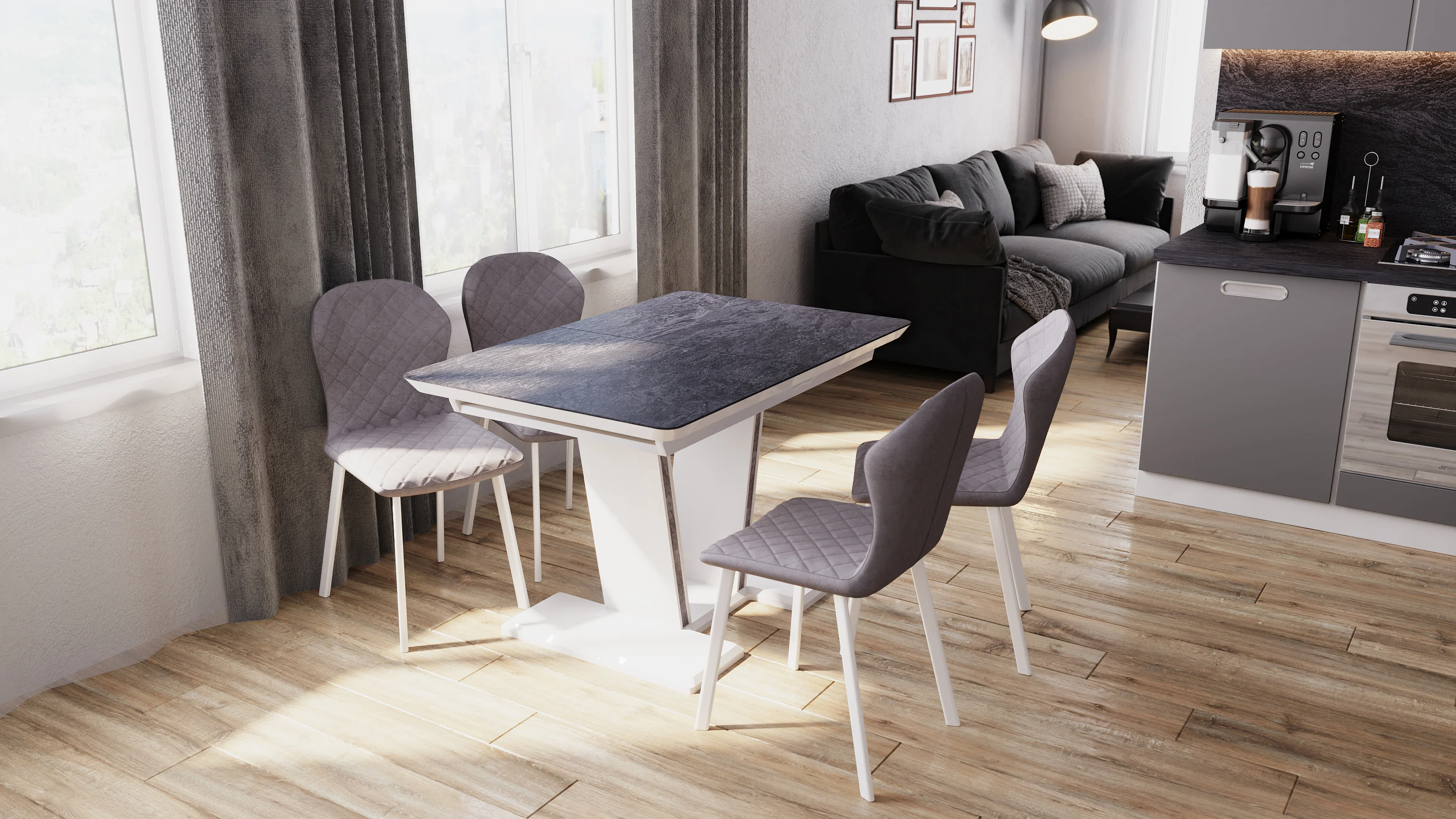 мебель блюз столы и стулья