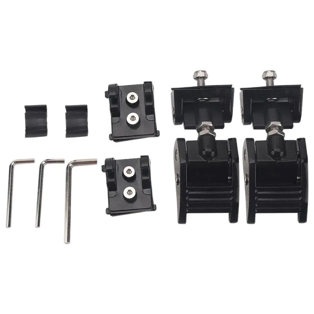 9Pcs Car Latch Locking Kit Vehicle Parts ,Replacement ,Panels Set for  2007-2018, JL 2 Door Moulding