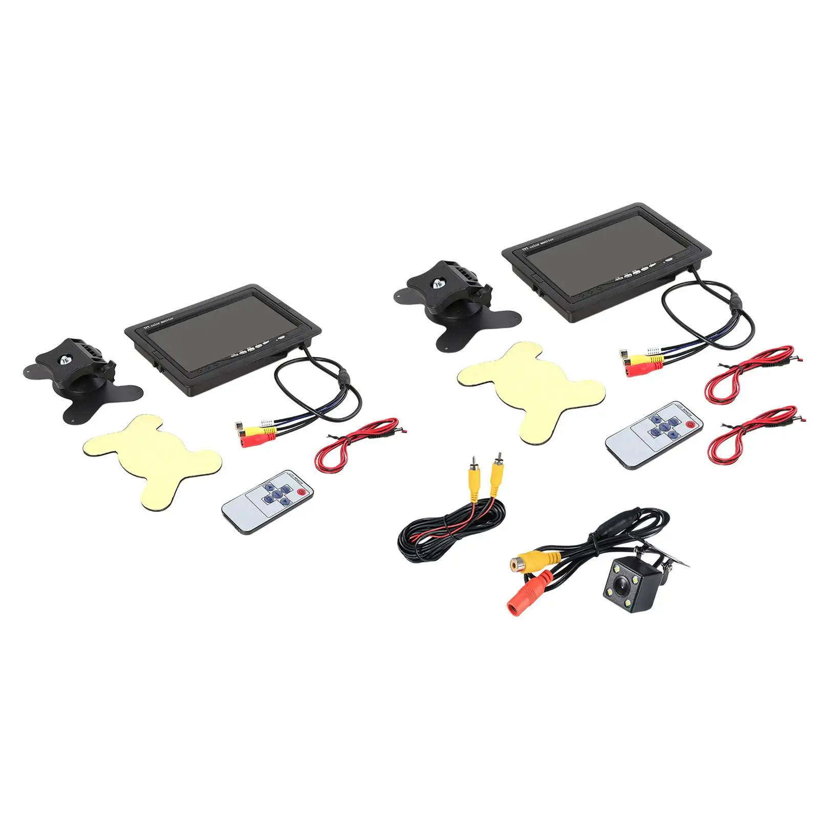 7 Inches Color TFT LCD Rearview Monitor Vehicle Parking Monitor Parking Assist Kit