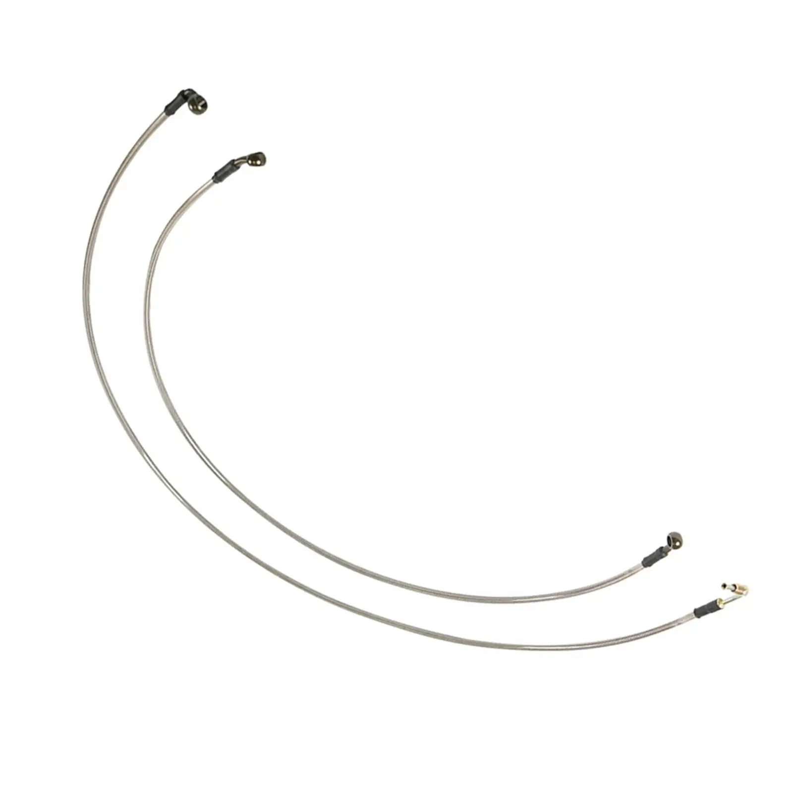 1Pair Extended Front/Rear Brake Lines for Polaris RZR 800 S 800 4 800 XP 900 570 XP 4 900