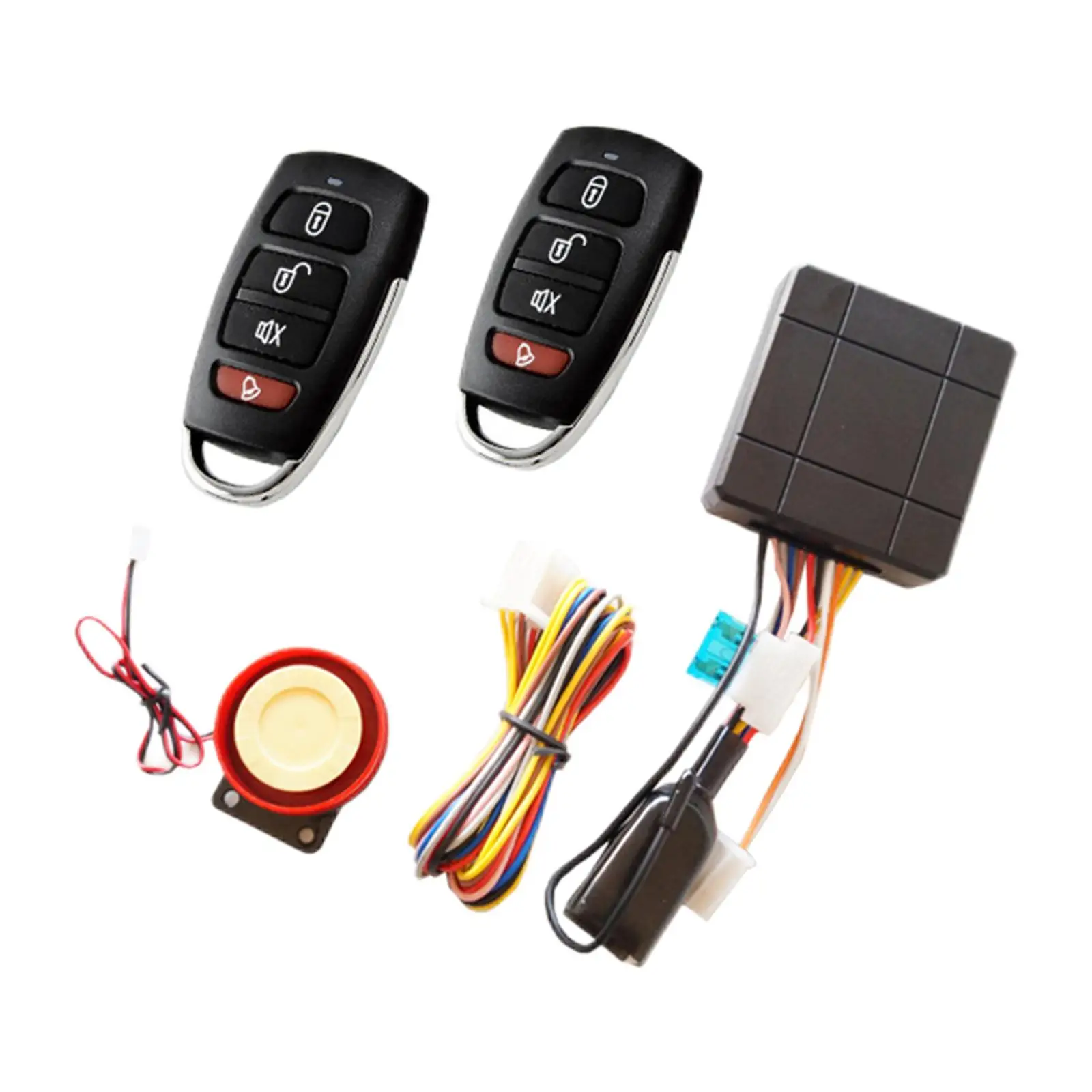 12V Motorcycle Alarm System App Remote Control Professional Electronic