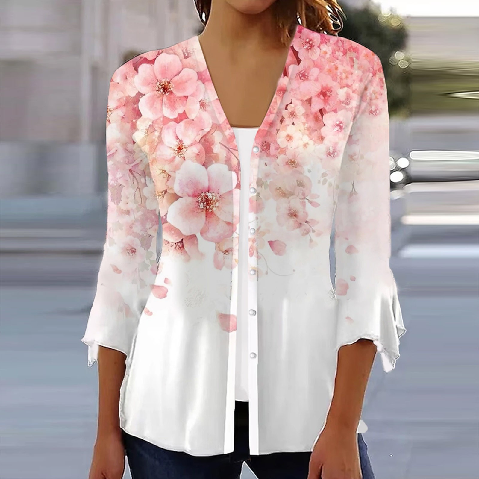 tops glamorosos estampados elegantes, casual e fashion, 2023