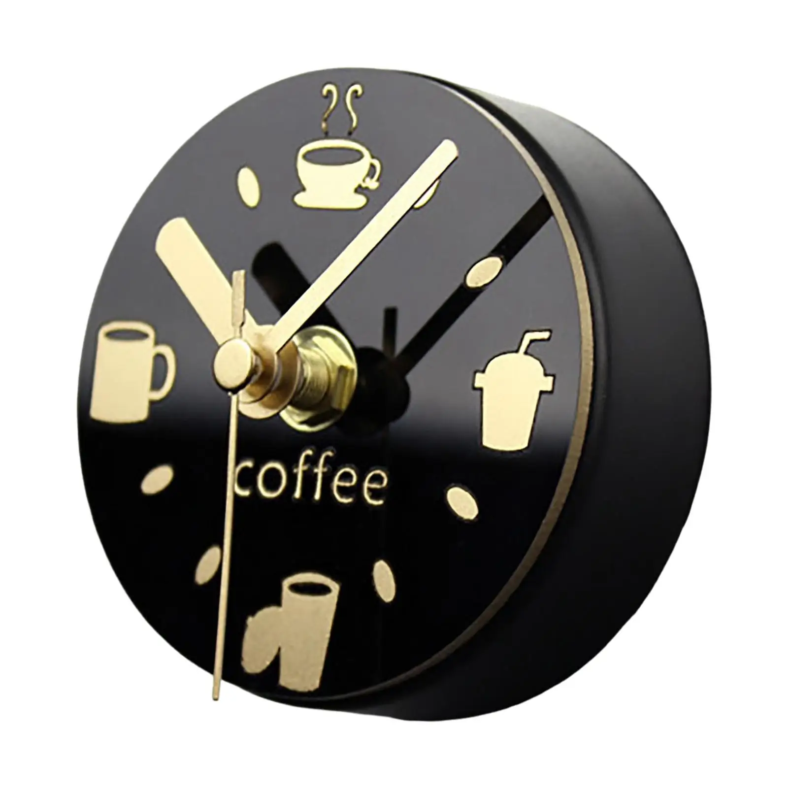 Portable Magnet Wall Clock Fridge  Pattern Home Decoration Clock Watch Electronic Watch