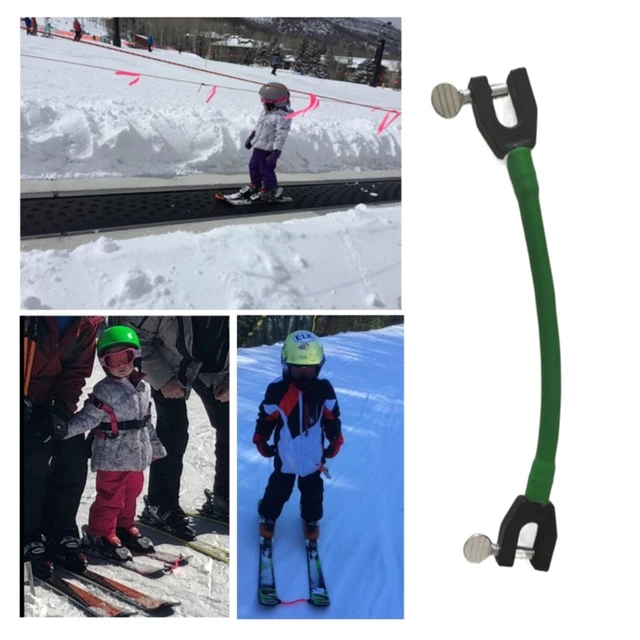 Connettori per punte da sci per bambini supporto per Snowboard corda per  slitta aiuto per l'allenamento dello sci attrezzatura per l'allenamento  dello sci accessori per lo sci durevoli - AliExpress