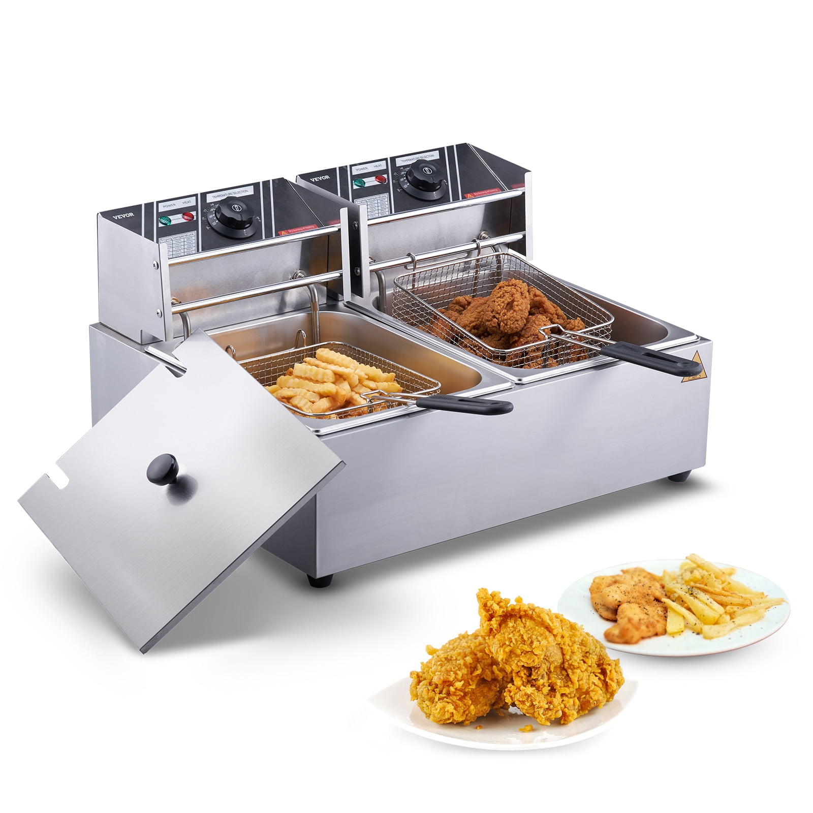 Title 1, Commercial Electric Deep Fryer Countertop Deep ...