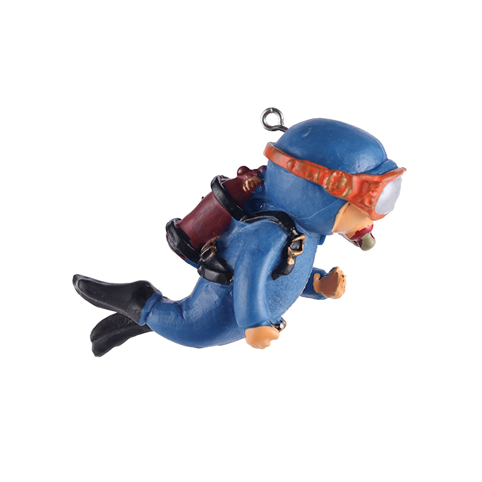 Title 2, Ornamento decorativo Blue Guy Diver para tanque...