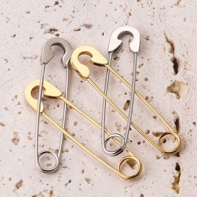 10 PCS Large Rose Gold/silver/gold Safety Pins,80mm Craft Safety