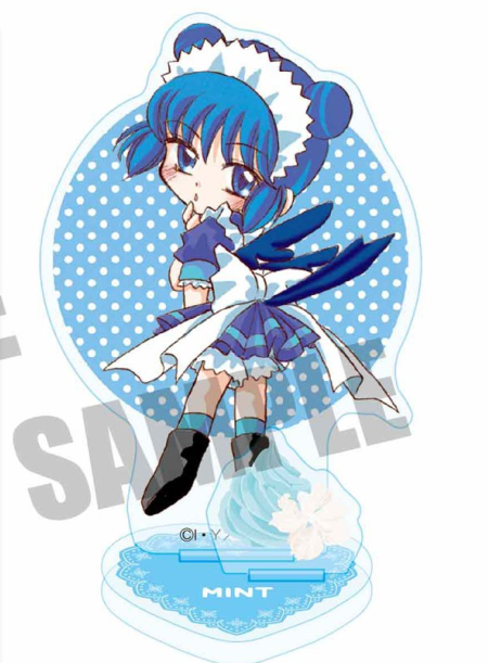  YURCNSA Tokyo Mew Mew Stand Figure Anime Game Character Acrylic  Standing Figures Display Ornaments Collectibles Toys Gifts (Color :  02-Minto Aizawa 1) : Home & Kitchen