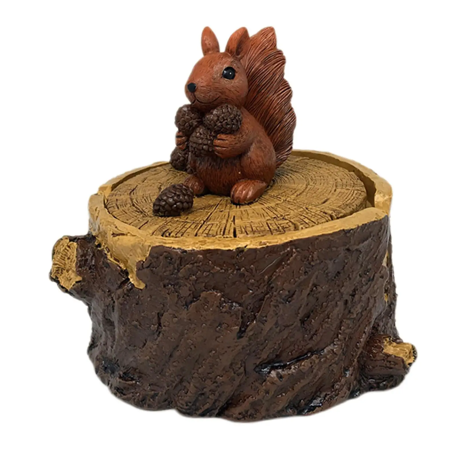 Animal Ashtray Decorative with Lid Accessories Gift Stable Retro Creative Novelty Organizer for Household Garden Desktop Outdoor