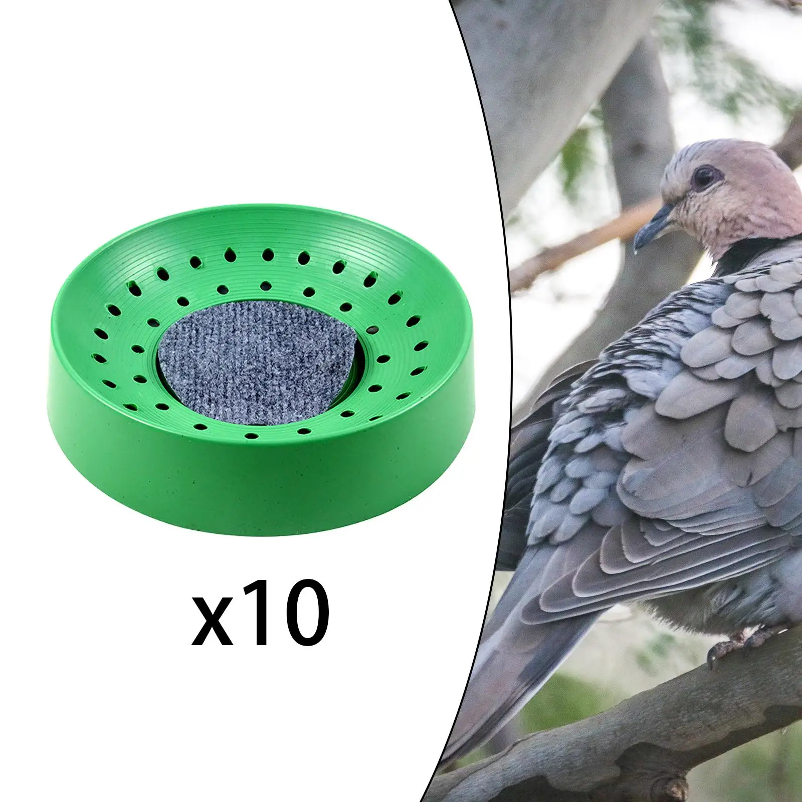 10 Pieces Pigeon Nest  Nesting Bowl Bird  Breeding Hatching Nest Bird Nesting Bowls for Pigeons , Supplies