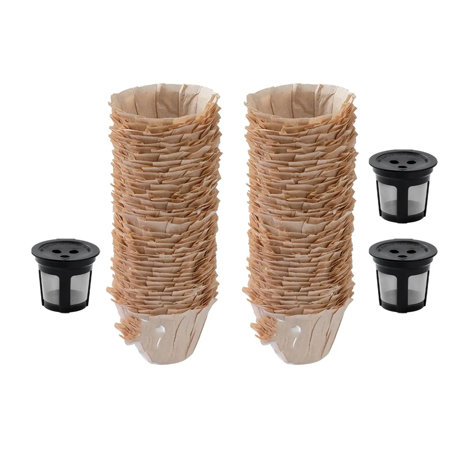 Coffee Filters with Lid Refillable Coffee Pod Portable Stainless Steel Mesh Strainer for Cfp301 Accessory