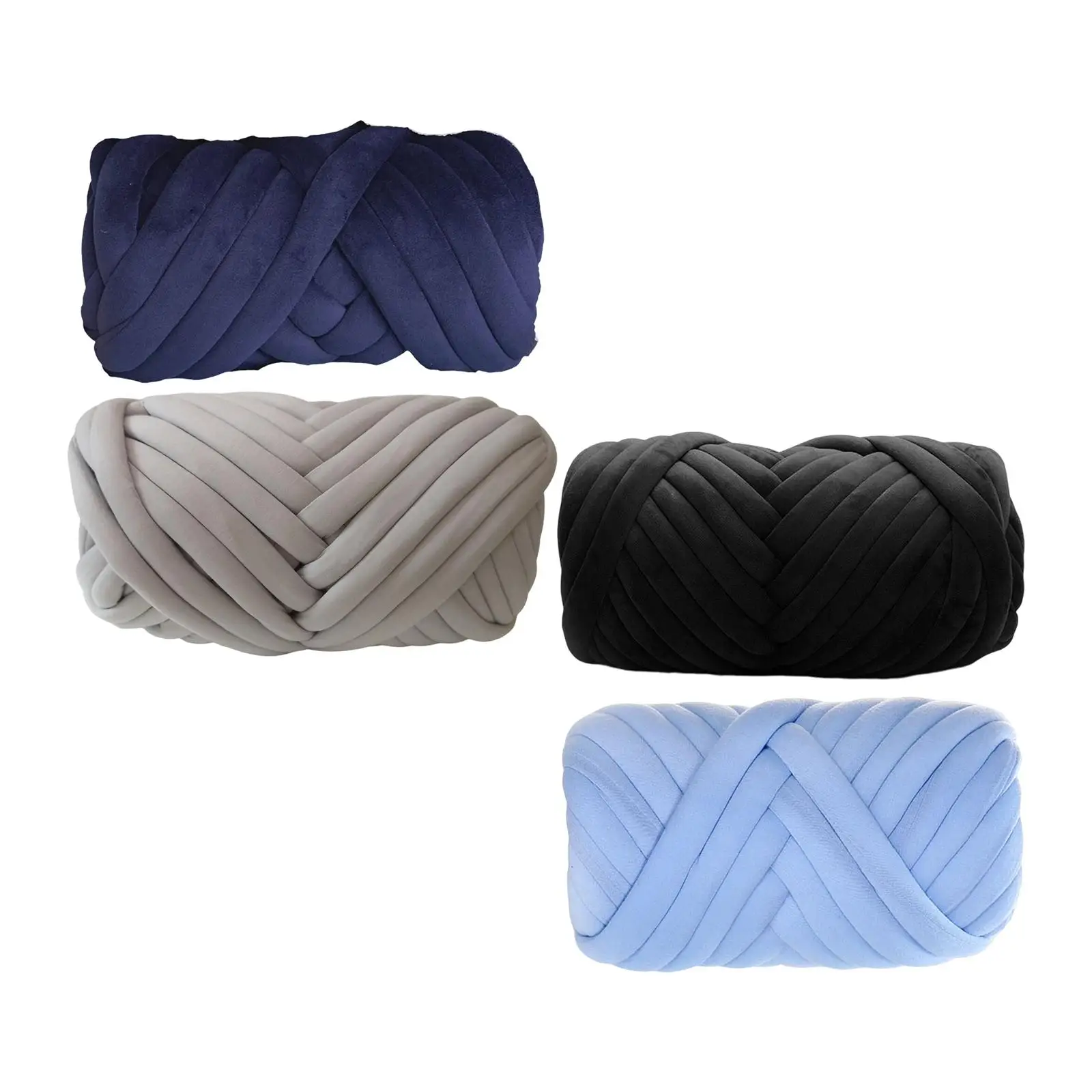 Chunky Yarn Giant Wool Yarn Hand Knitting for Throw Blanket Pillow