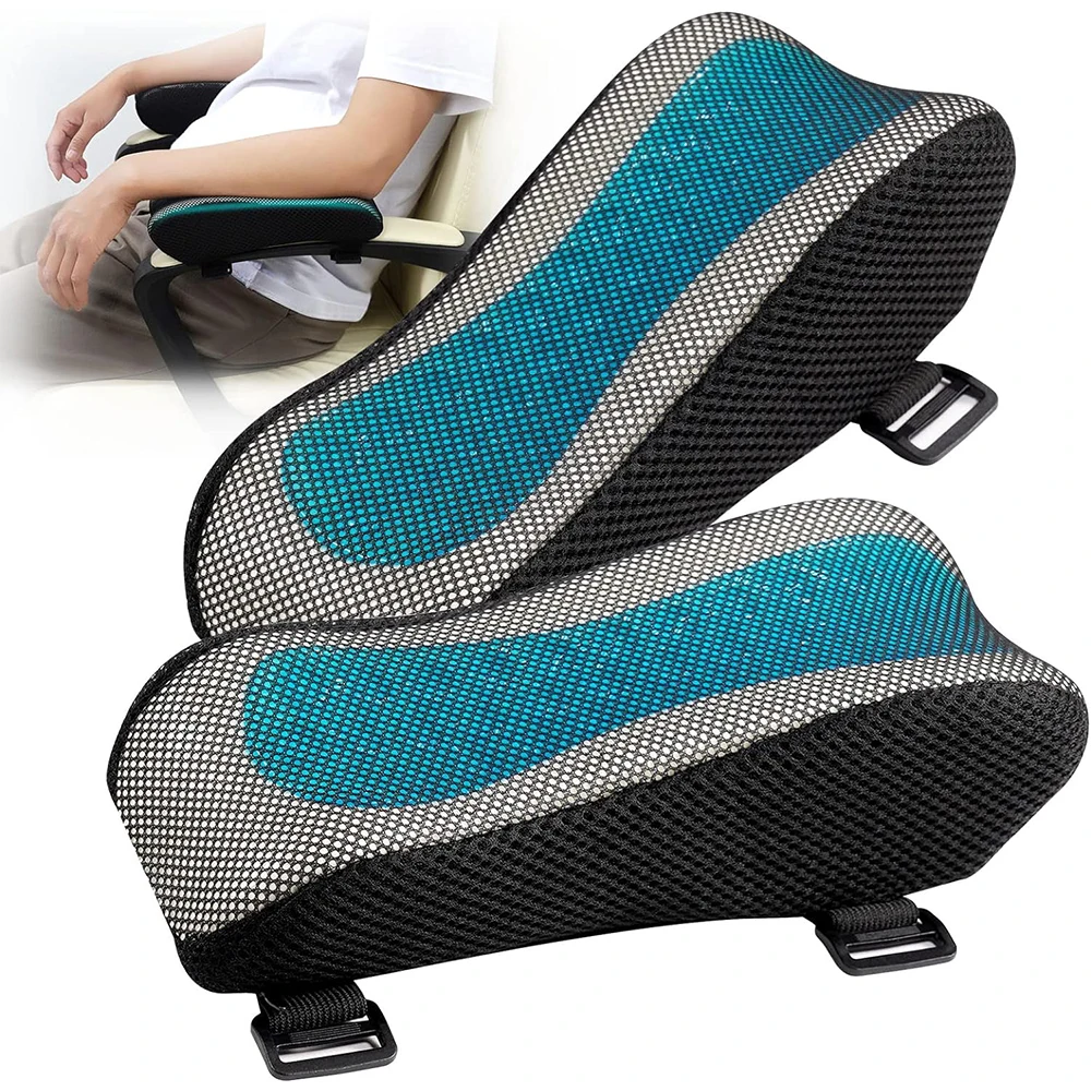 Best of 2Pcs Soft Comfortable Memory Gel Armrest Pads Elbow Pillow Resilient Foam Ergonomic Hand Rest For Office Car Game Chair Reviews & Tips