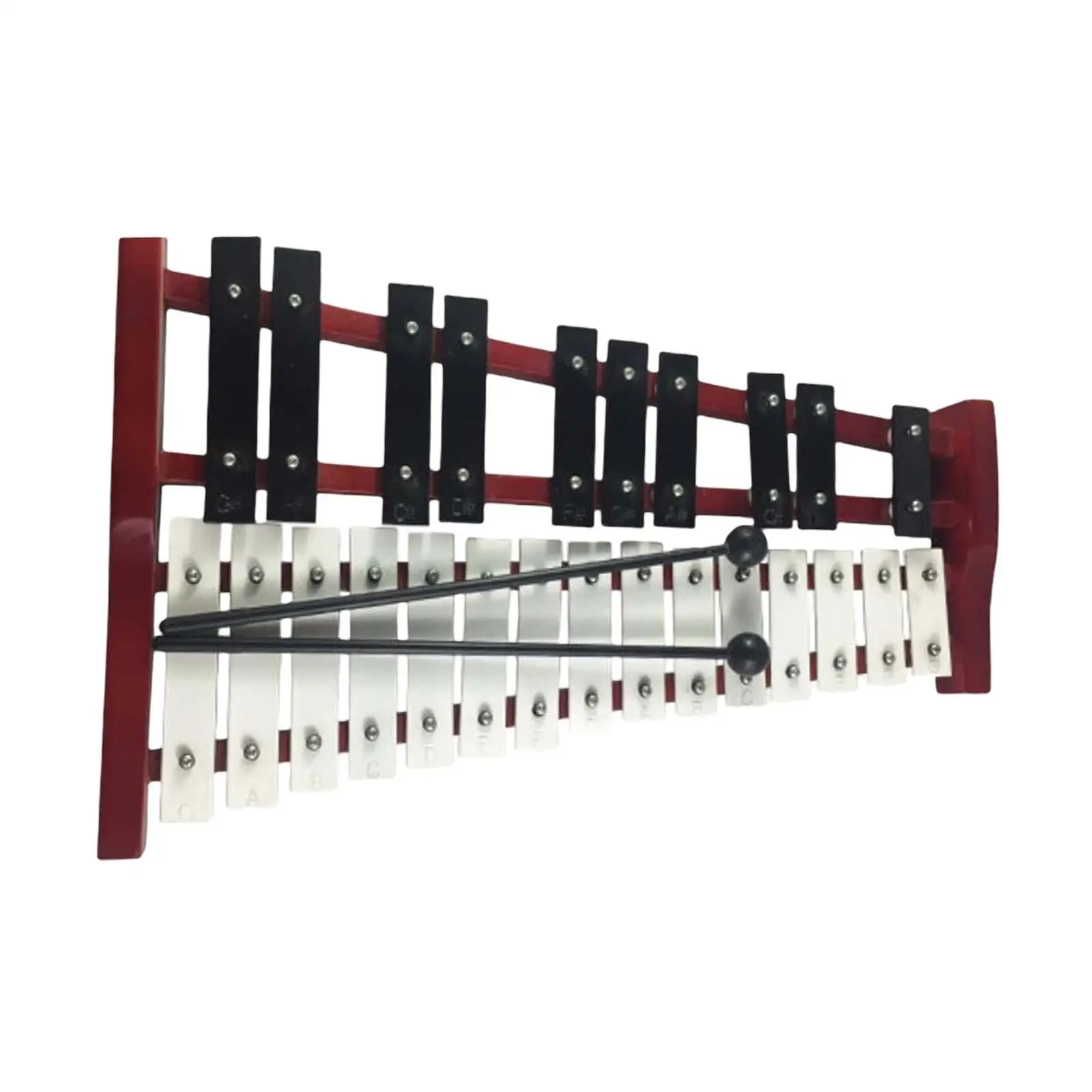 25 Key Glockenspiel Xylophone Percussion Instrument Exquisite Craftsmanship with