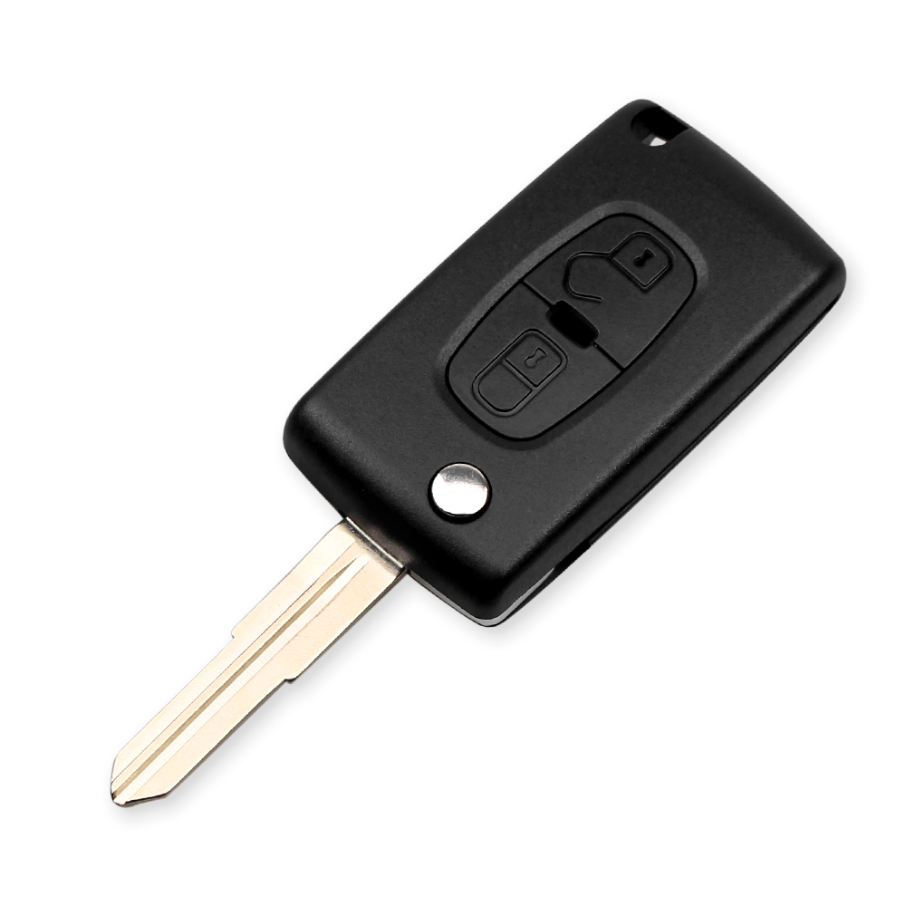 Keyyou für Peugeot 4007 et 4008 Citroen C-Crosser C4 Air cross 2-Tasten-Flip-Key-Case Anhänger MIT-11R Klinge Ce1731 – Detail 6