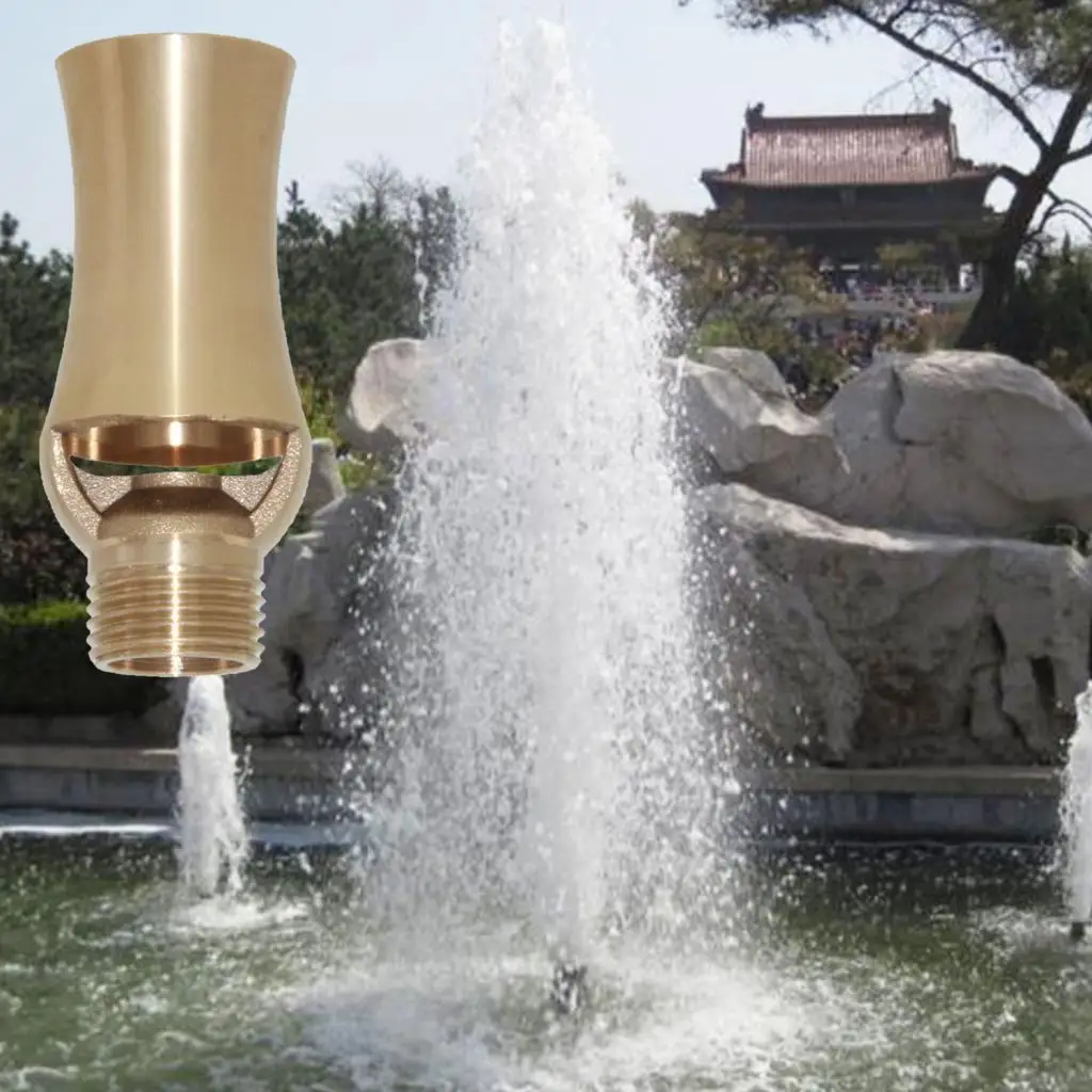 Frothy Water Fountain  for Garden Pond Decoration, 1/2`` (DN15)