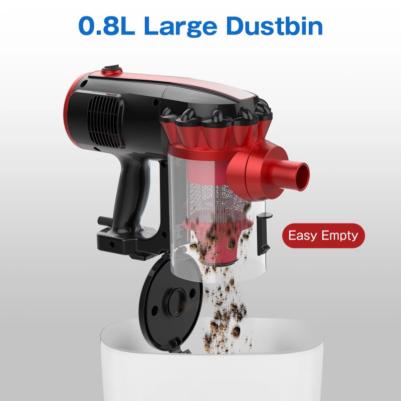 Home/Appliances, MOOSOO 17KPA Corded Vacuum Cleaner, Lightweight Stick