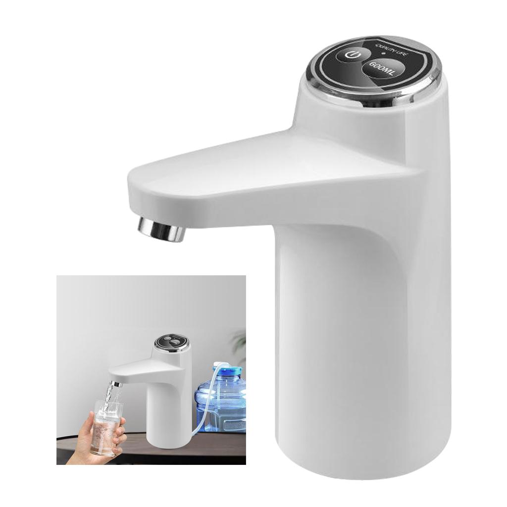 Water Bottle Pump, Automatic Water Dispenser, USB Rechargeable Portable Electric Switch for Universal Bottles for Outdoor 