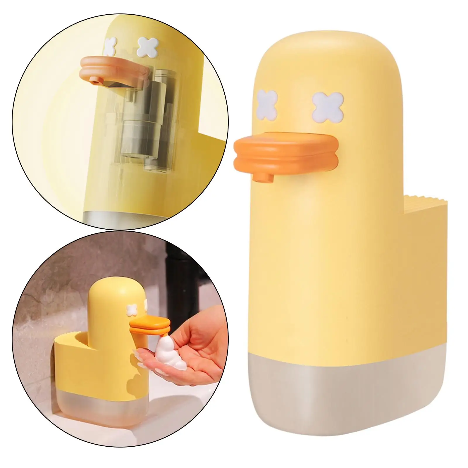 Electric Hands Dispenser Infrared Motion Sensor Rechargeable for Kids Widely Used Bathroom Office to Refill