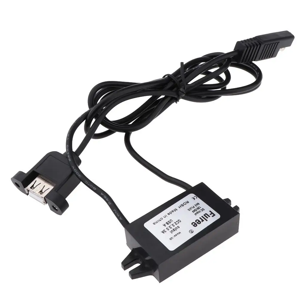  Converter 12V  to 5V USB Power Supply Module 3A 15W for Mobile Phone Tablet, Waterproof #1