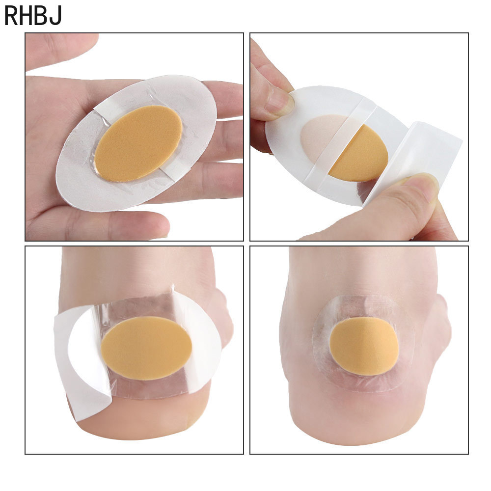 Rhbj/30pcs unsichtbare Fersen pflaster für Damen High Heels Knöchel absatz Anti-Verschleiß-Fuß pflaster Anti-Blister-Reibungs-Fußpflege – Detail 9