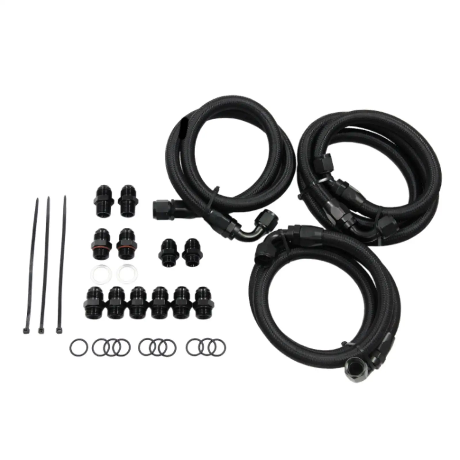 Transmission Cooler Lines Kit Replaces Metal Durable Unique Design Transmission