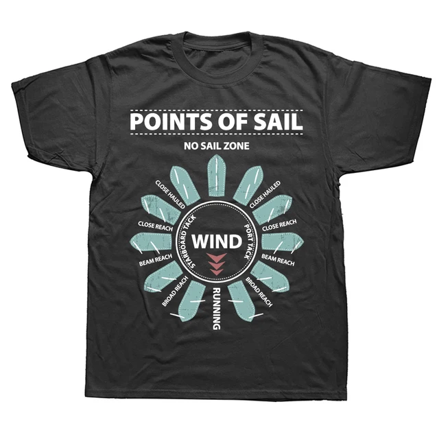 Sailing Boats leaving Nelson Harbour T Shirt for Men - MADCAT