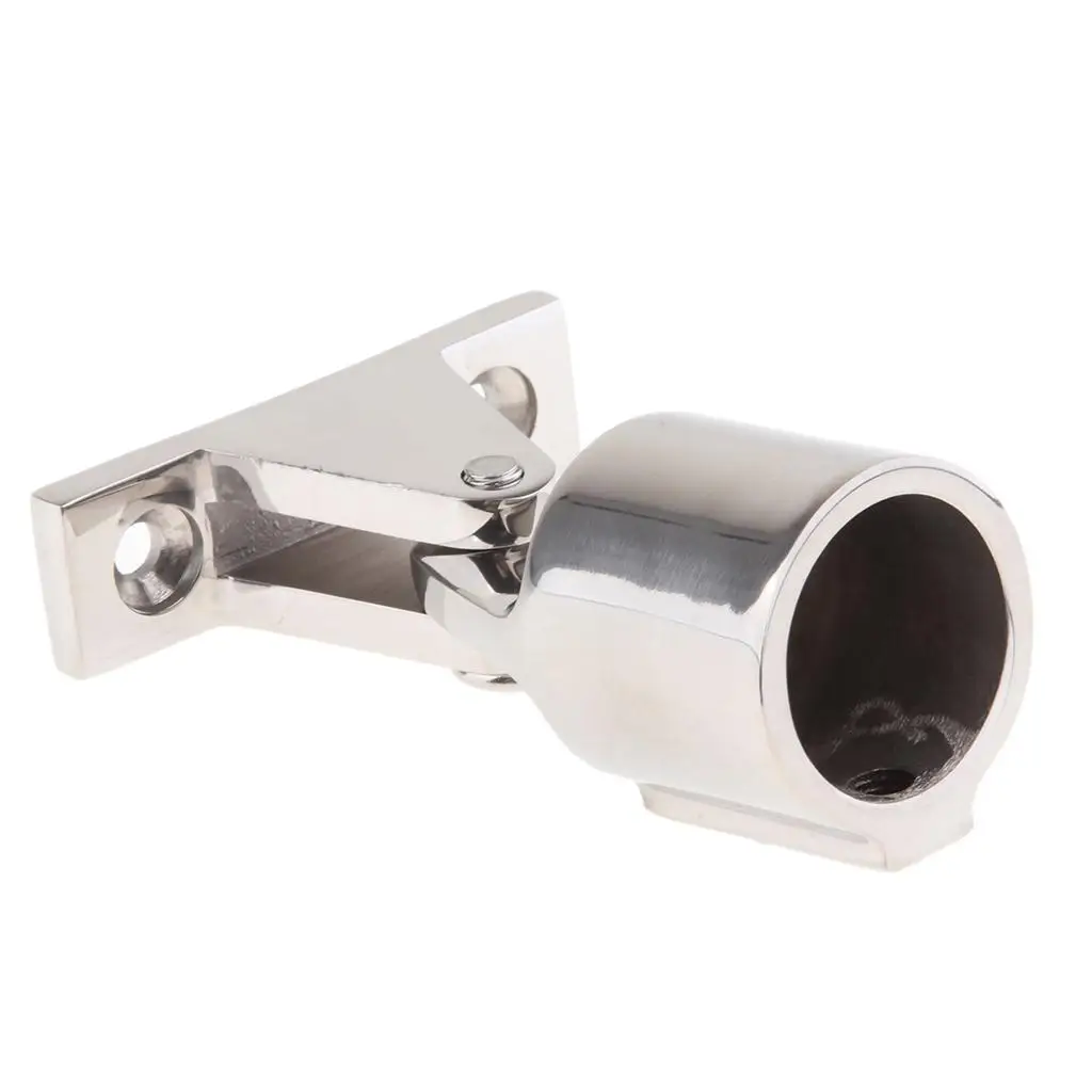 25mm Bimini Top Eye End Stainless Steel Deck Hinge Fitting Hardware