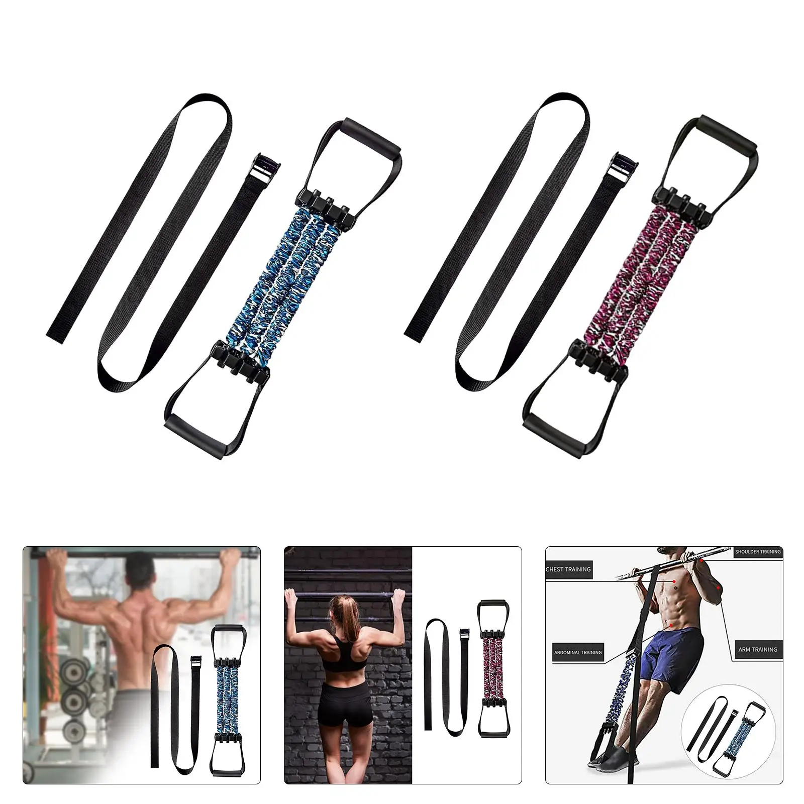 Assist Band System Adjustable Assist Band for Workout Equipment Exercise Fitness