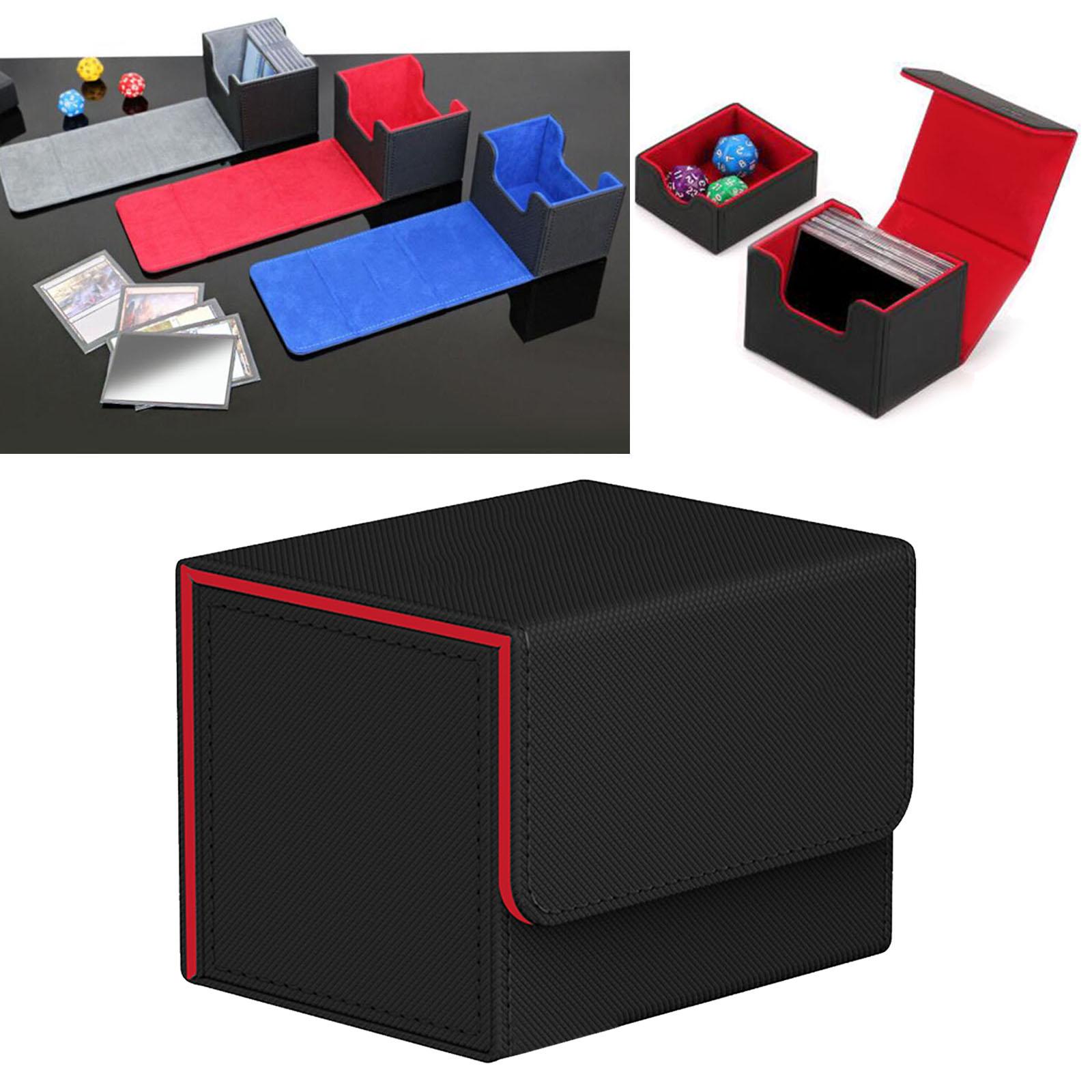 Trading Card Deck Box Storage Organizer Holder Case Durable Protective for Tcg