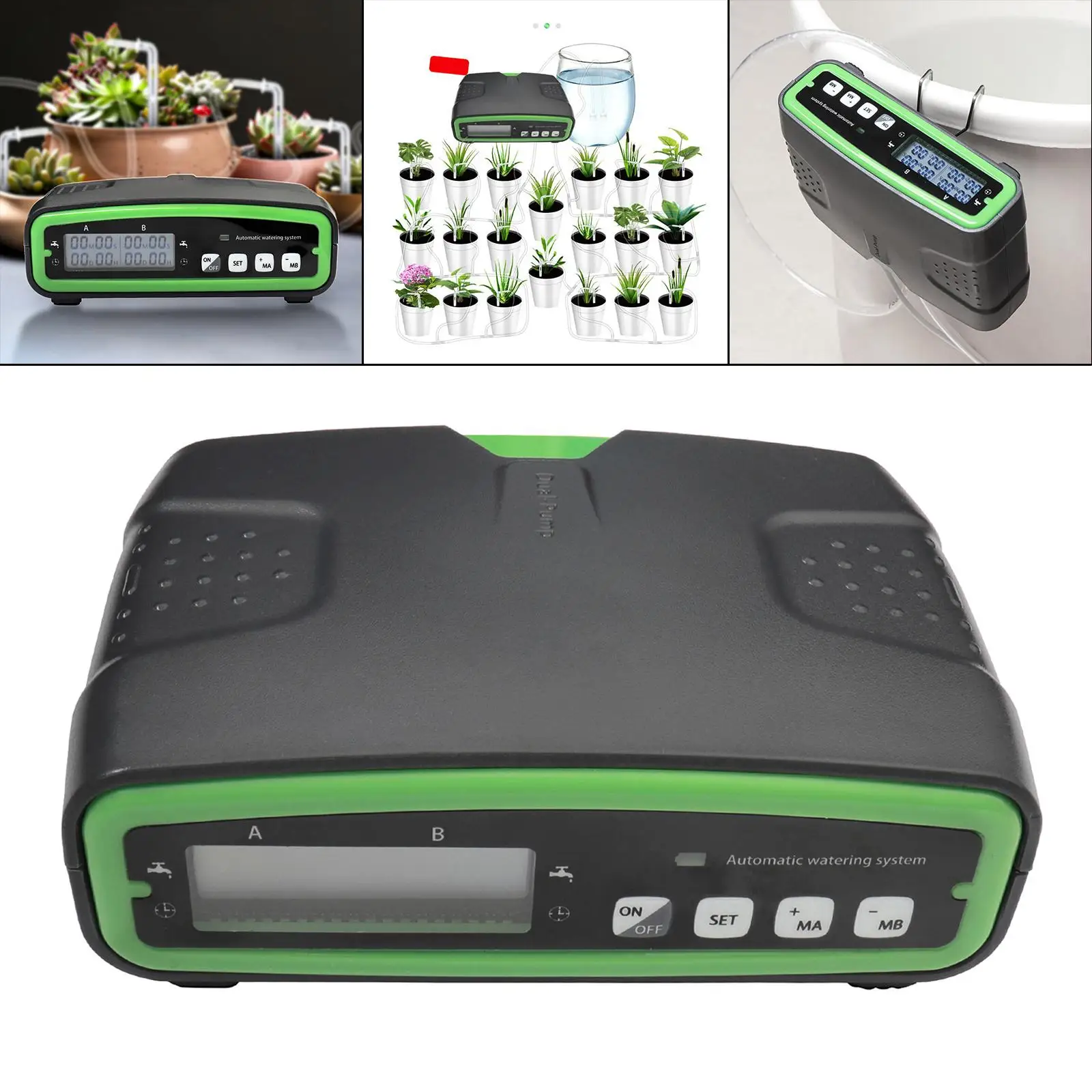 Automatic Drip Irrigation for 20 Potted Plants Equipment Double Pump Terrace Drip Irrigation System